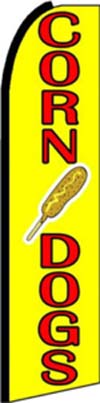 Corn Dog Swooper Flag